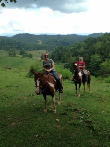 Families love to trail ride