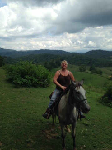 Rider loves the property and the trails