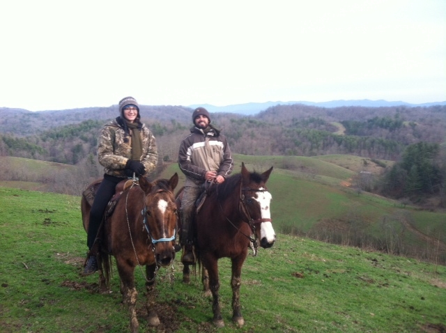 Winter cold air trail rides are awesome