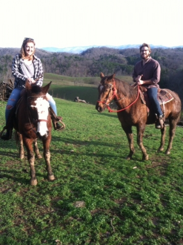 Couple had a great time on the trails